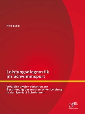 cover image of Leistungsdiagnostik im Schwimmsport
